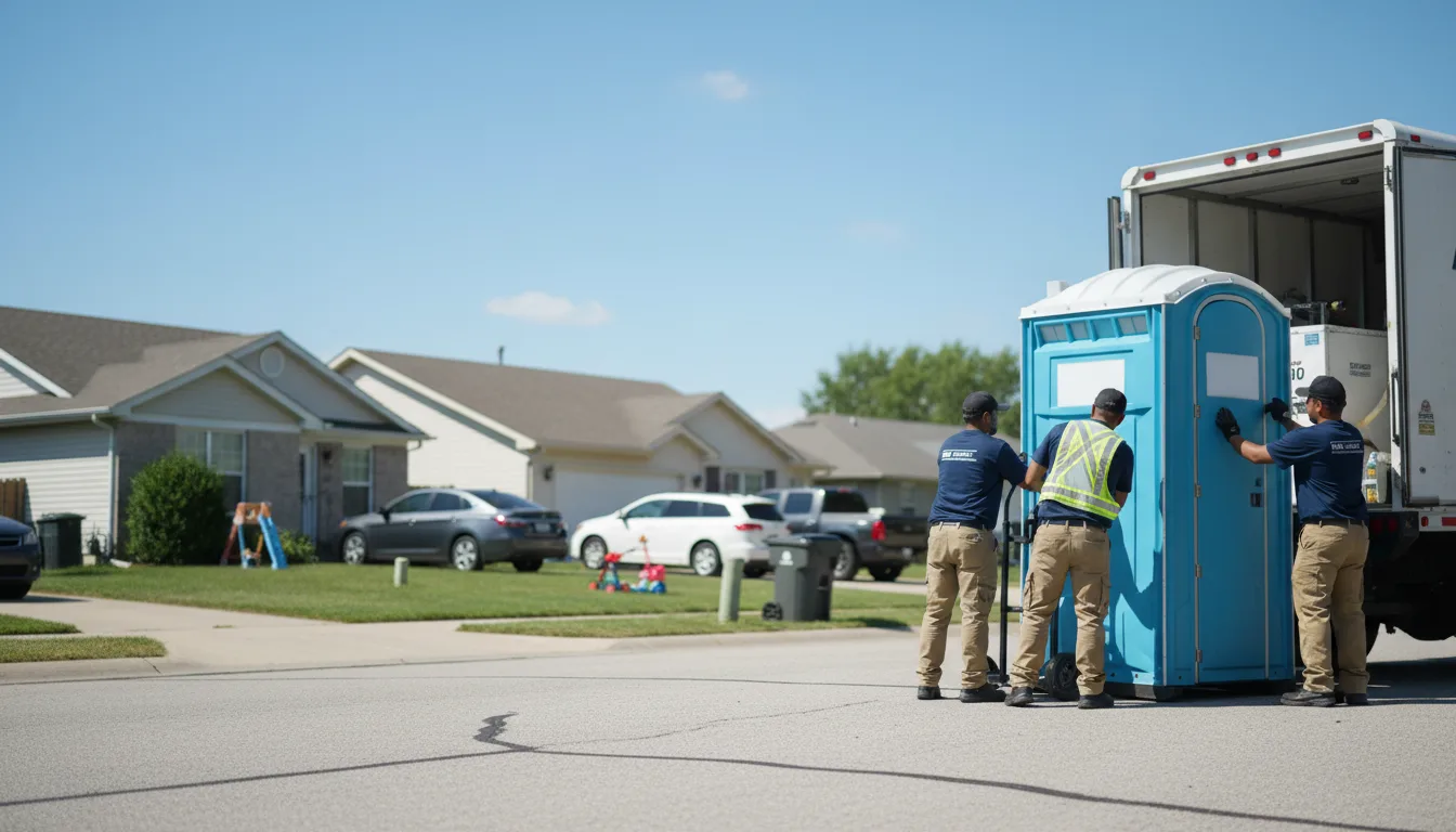Standard Porta Potty Rentals in Shelbina, MO near me